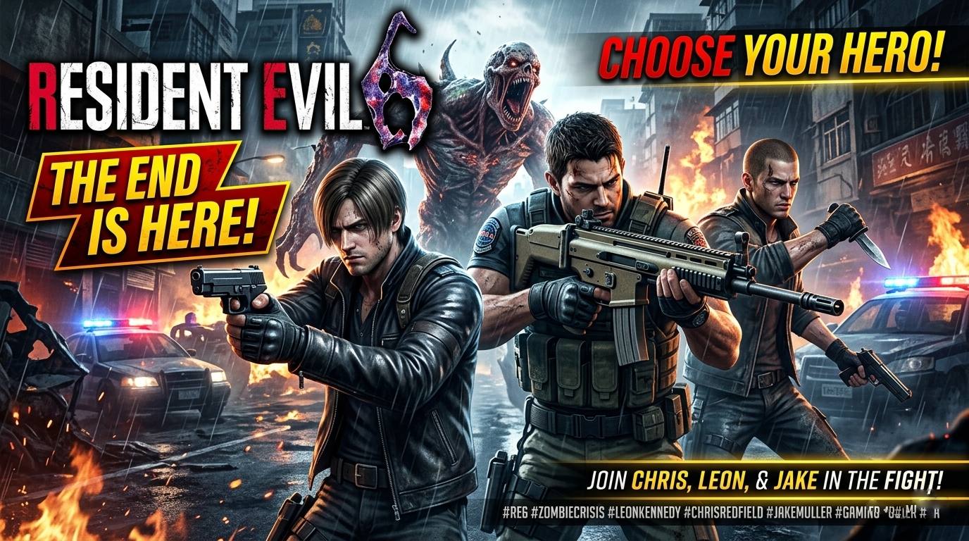 Resident Evil 6 Poster
